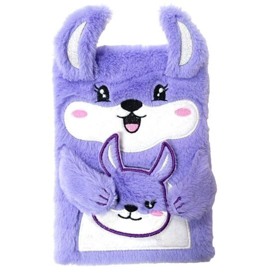 Tinka Plush Diary Purple 8-802155
