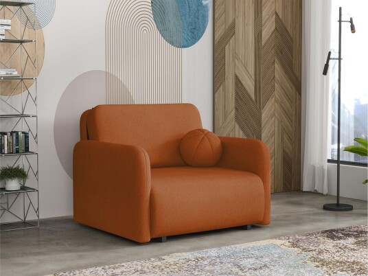 Ajmeri Sovesofa 2 seter Oransje