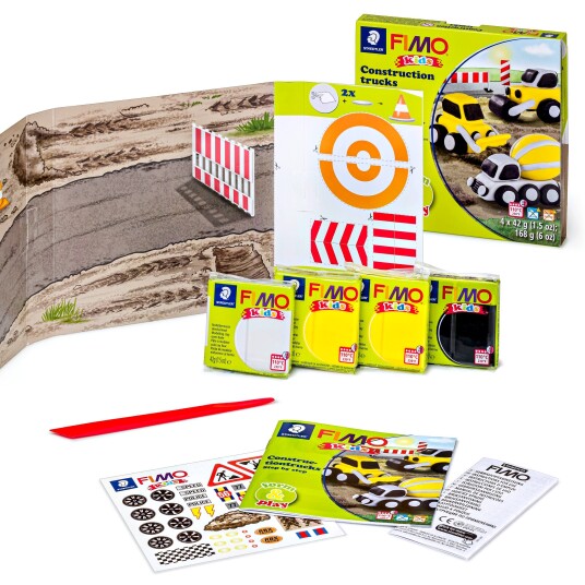 Staedtler Set Mod. clay Fimo kids F&P Constru