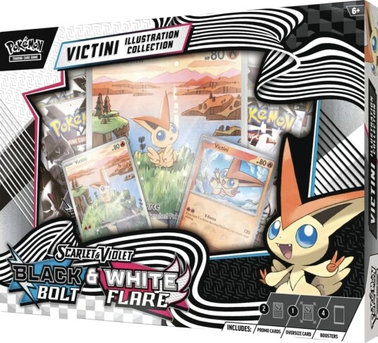 Pokemon Black & White Victini Illustration Collection