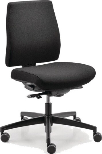 Kontorstol, Dauphin Ajust Comfort, Sort Kontorstol, Dauphin Ajust Comfort, Sort