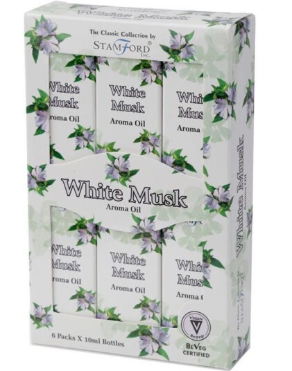 Puckator 6 Pack Stamford White Musk Aromaolje 60 ml Puckator 6 Pack Stamford White Musk Aromaolje 60 ml