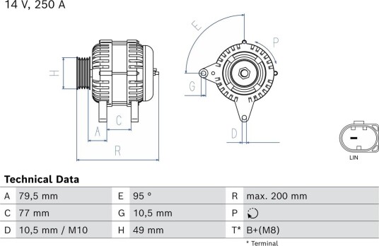 Dynamo BOSCH 0 986 086 360