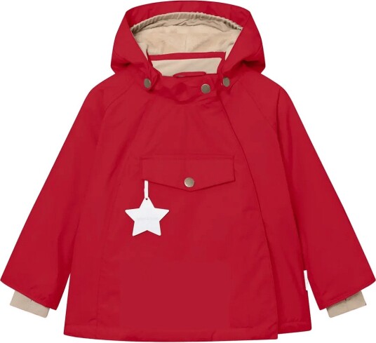 MINI A TURE Matwang Fleece Lined Winter Jacket. Grs CHILI PEPPER 74