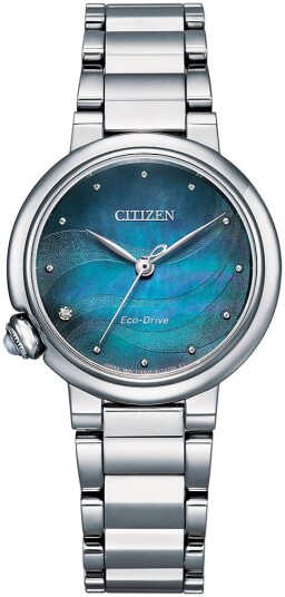 Citizen Dameklokke EM0910 80N Elegance Blå/Stål Ø30 mm