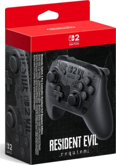 Nintendo Switch 2 Pro kontroller (Resident Evil) Nintendo Switch 2 Pro kontroller (Resident Evil)