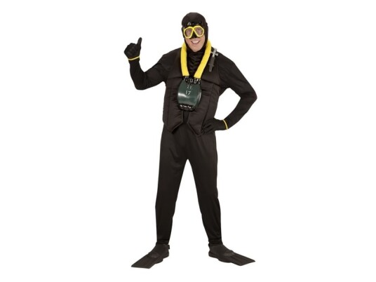 Div Lev. Dykker Kostume Div Lev. Dykker Kostume