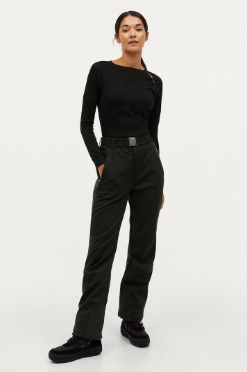Áhkká Skibukse Gold Softshell Ski Pant Svart