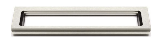 Unidrain ClassicLine ramme, frittstående 1200 mm, høyde 10 mm, børstet stål