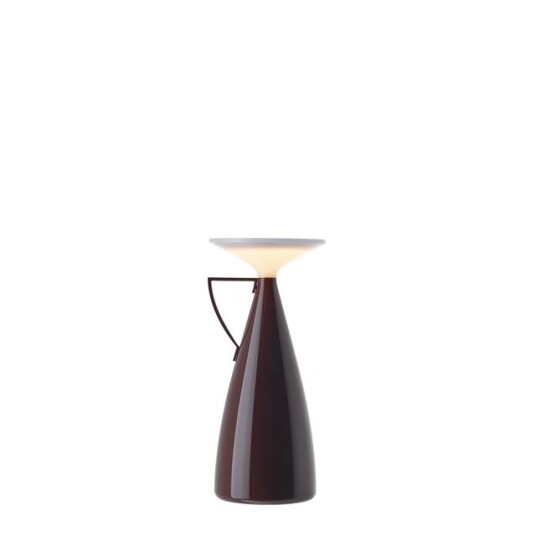 Kartell CAMOMILLE Bordlampe Burgunder Kartell CAMOMILLE Bordlampe Burgunder