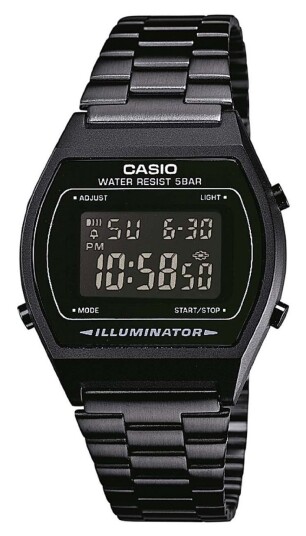 Casio Herreklokke B640WB-1BEF Collection LCD/Stål 38.9x35 mm