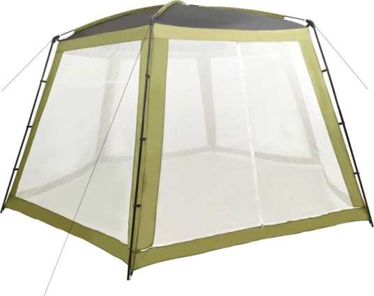 vidaXL Bassengtelt stoff 590x520x250 cm grønn