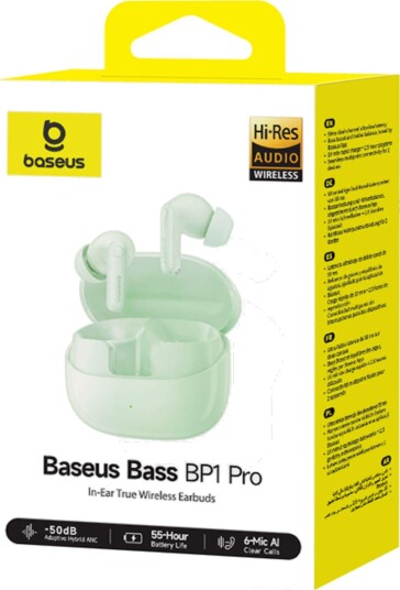 Baseus Bass BP1 Pro TWS Grønn
