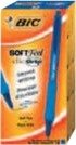 Bic Soft Feel Clic - Kulepenn - Rød - 1 Mm - Medium - Retraktil (En Pakke 12)