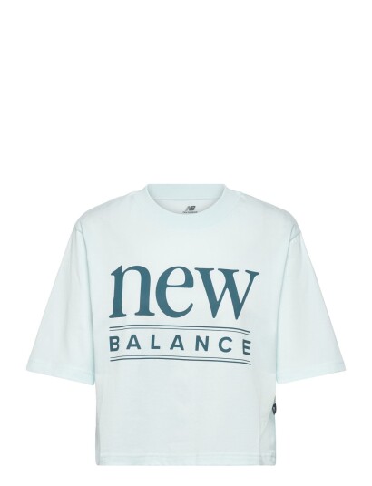 New Balance Reimagined Relaxed T Shirt Blue M