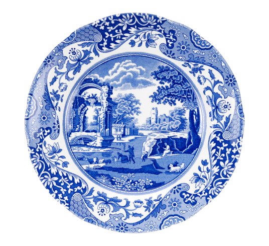 Spode Blue Italian tallerken 20 cm 1738282-01-0 1738284-01-0 Spode Blue Italian tallerken 20 cm 1738282-01-0 1738284-01-0