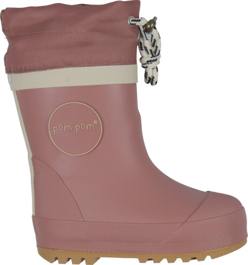 Pom Pom Termostøvler   Visnet Rose   Pom Pom   26   Gummistøvler   Rosa