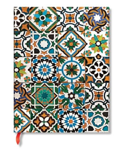 Porto (Portuguese Tiles) Ultra Unlined Hardback Journal (Elastic Band Closure) av Paperblanks