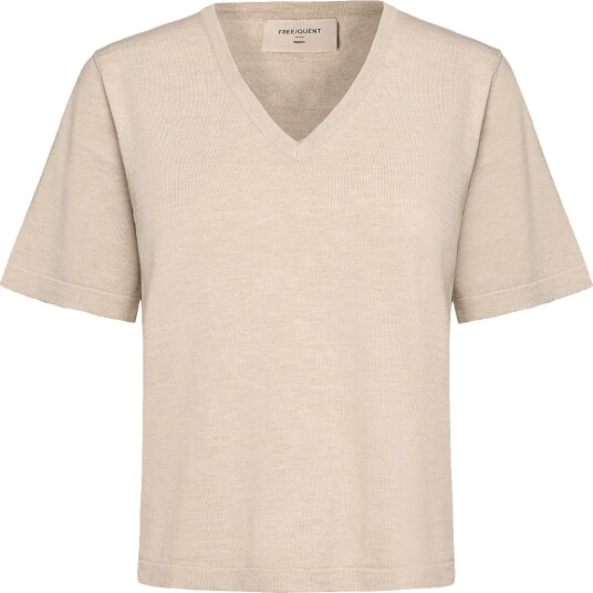 FREE/QUENT Fqrose Pullover Cream XXL