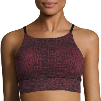Casall BH Hot Yoga Sports Bra rød M?nster Small Dame