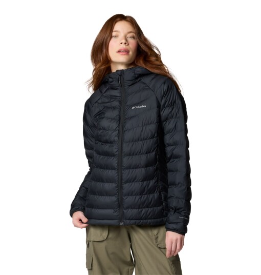 Columbia Powder Lite Ii Hooded Jacket Black XL Columbia Powder Lite Ii Hooded Jacket Black XL