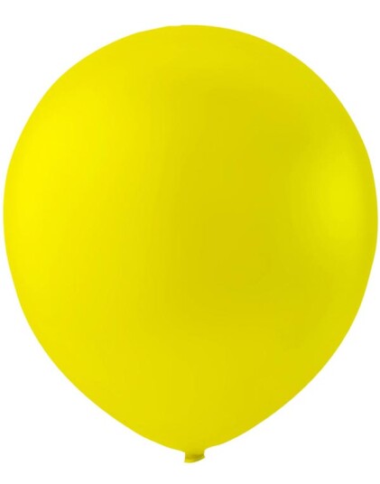 10 stk 27 cm Gule Ballonger
