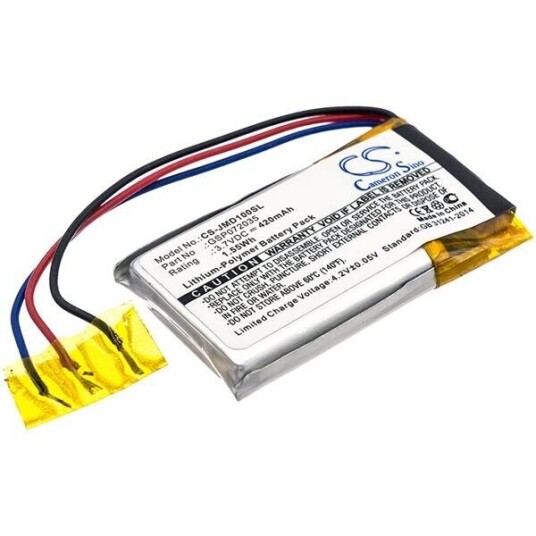 JBL Batteri (420 mAh 3.7 V) passende til JBL Go JBL Batteri (420 mAh 3.7 V) passende til JBL Go