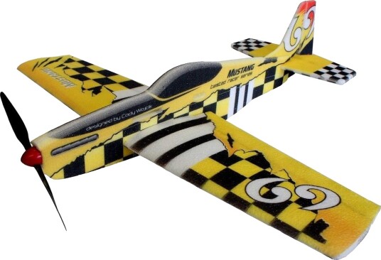 RC-Factory RCF Fun Mustang EPP Yellow