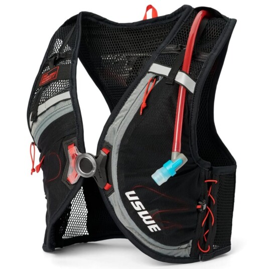 USWE Rush 8 L Bike Hydration Vest S, Carbon Black USWE Rush 8 L Bike Hydration Vest S, Carbon Black