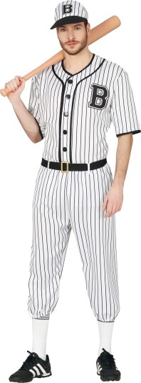 Fiestas Guirca Baseballspiller Kostyme X-large 86516
