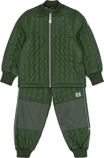 Mikk line Duvet Set W. Fleece KOMBU GREEN 86