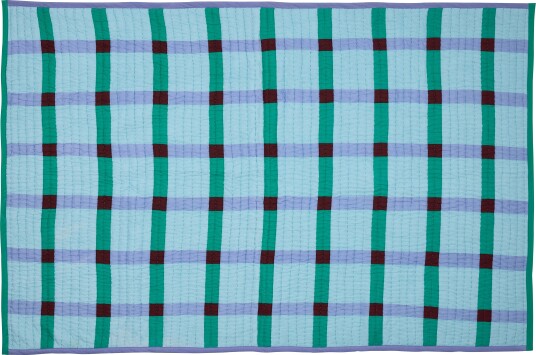Hübsch Tento Plaid Green   Green   140X200CM