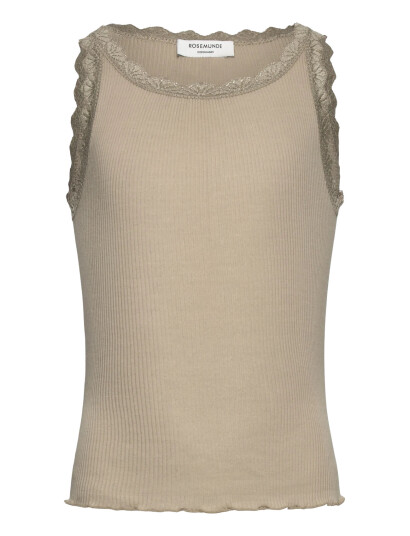 Rosemunde Kids Rkbalta Sl Short Lace Top Beige 128