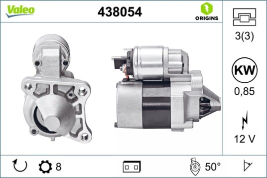 Starter VALEO 438054