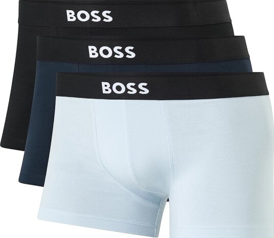BOSS Boksershorts Trunk Boss One 3 pakning Blå