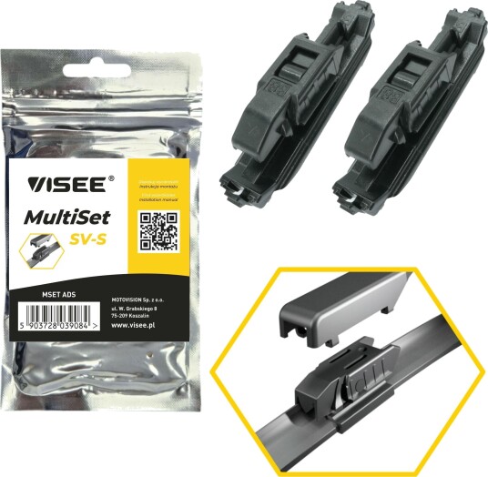 VISEE MSET ADS Adapter, viskeblad