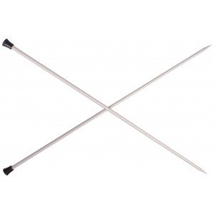Drops Basic Strikkepinner / Jumperpinner Aluminium 35cm 4.50mm / 13.8i