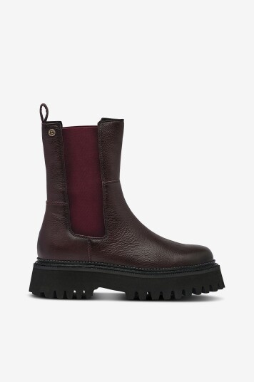 Copenhagen Shoes Chelseaboots Lemon Edition Bordeaux Rød Copenhagen Shoes Chelseaboots Lemon Edition Bordeaux Rød