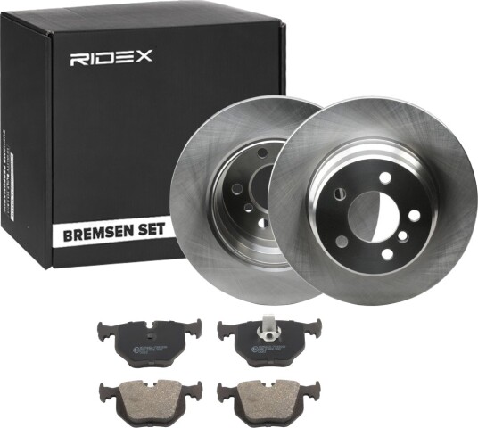 Bremseskiver og klosser RIDEX 3405B1325