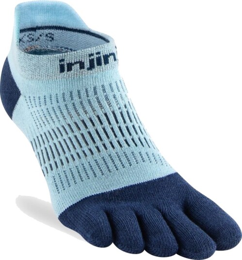 Injinji Women"s Run Lightweight No Show Heron 40.5 44.5 Injinji Women"s Run Lightweight No Show Heron 40.5 44.5