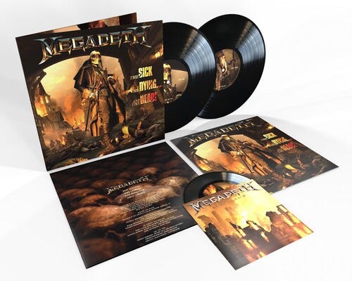 Megadeth  Sick The Dying And The Dead  LP/Vinyl