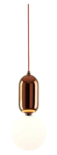 Parachilna Aballs Taklampe Liten Kobber