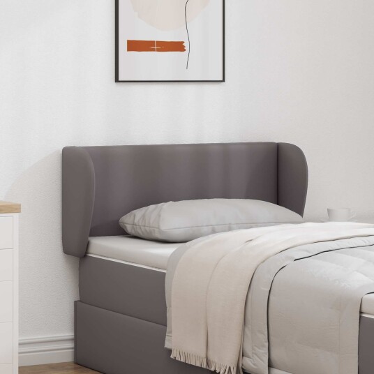 Hodegjerde Øre Dempet Grå 40 x 23 x 6 cm PVC