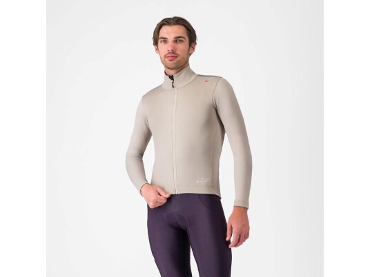 Castelli Espresso Air cykeljakke clay grey herre