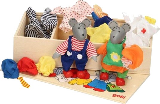 Goki Mouse dolls + Clothes Goki Mouse dolls + Clothes