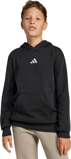 Adidas J Sl Fl Hd 225 Black/White 152 Hoodies Adidas J Sl Fl Hd 225 Black/White 152 Hoodies