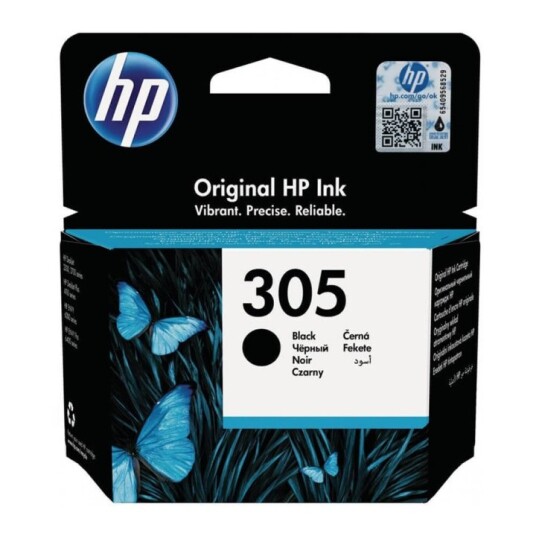 HP Blekk 3YM61AE 305 Svart HP Blekk 3YM61AE 305 Svart