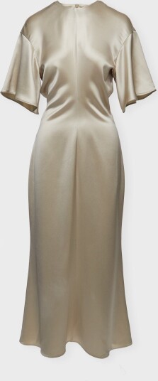 Wakakuu Icons Wells Dress  Beige M