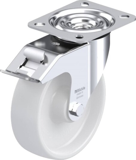 Blickle 446179 Le-Po 125R-Fi Styrehjul Med Brems, Hjuldiameter 125 Mm, Lastekapasitet (Maks.) 150 Kg, 1 Stk Blickle 446179 Le-Po 125R-Fi Styrehjul Med Brems, Hjuldiameter 125 Mm, Lastekapasitet (Maks.) 150 Kg, 1 Stk