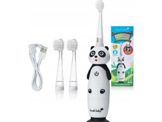 Børste Baby Wildones Panda White Tannbørste Børste Baby Wildones Panda White Tannbørste